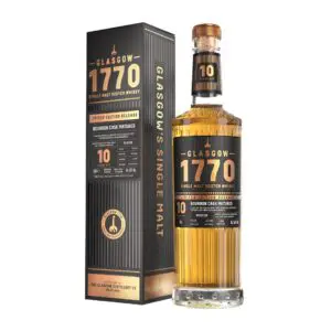 Glasgow 1770 Peated Bourbon cask 10 yo 1