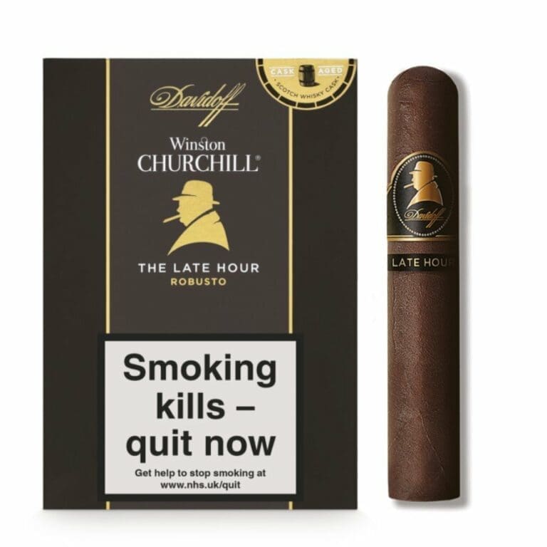 Davidoff Winston Churchill Late Hour Robusto Pack of 4