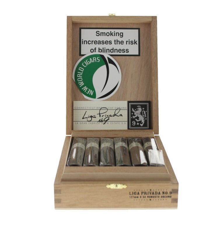 Drew Estate Liga Privada No. 9 Robusto - Box of 12