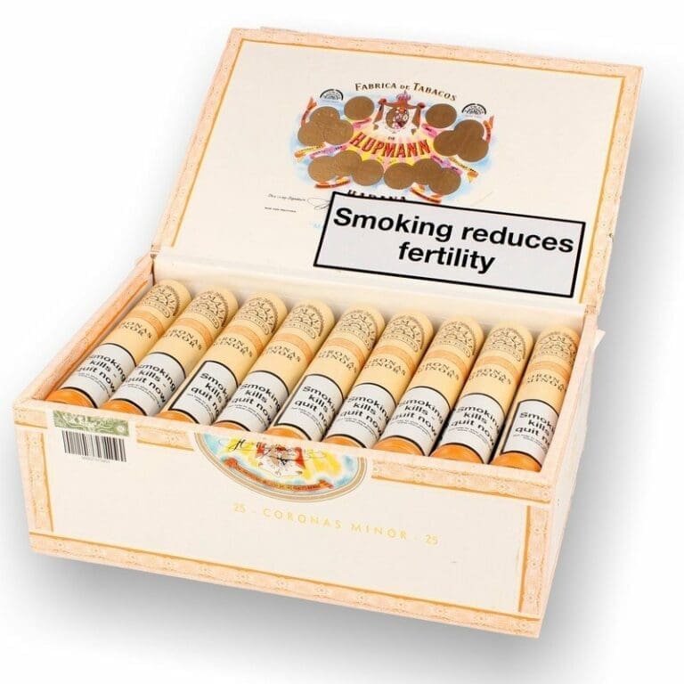 H. Upmann Coronas Minor Tubed Box of 25
