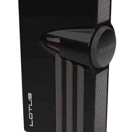 Lotus Orion Lighter in Black Matte and Chrome