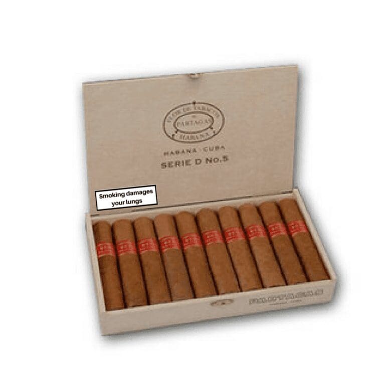Partagas Serie D No. 5 Cigar - Box of 10