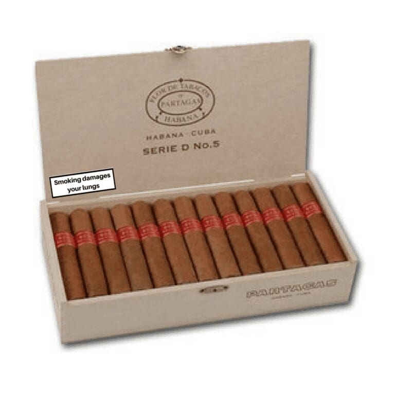 Partagas Serie D No. 5 Cigar - Box of 25