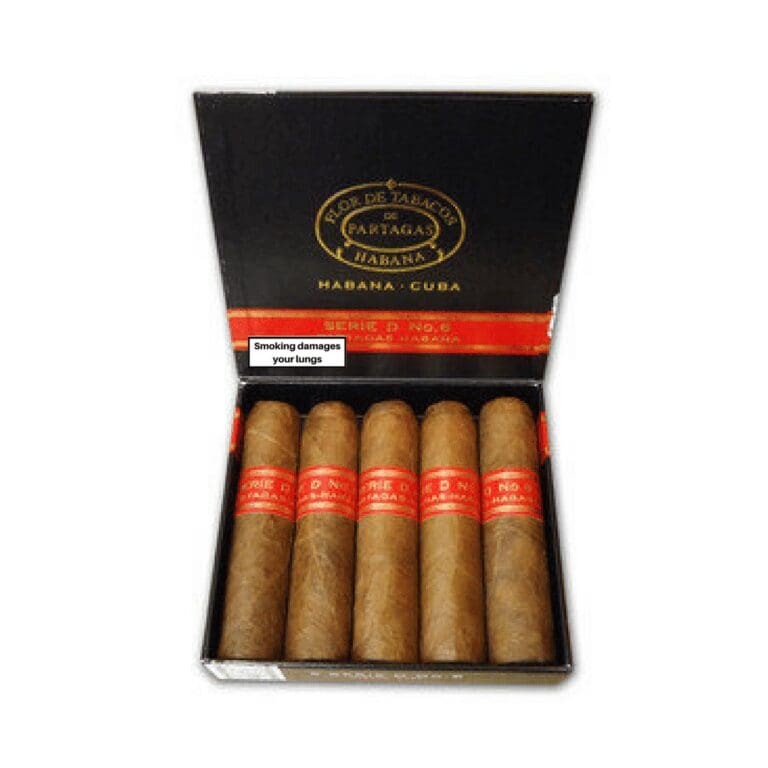 Partagas Serie D No. 6 Cigar - Pack of 5