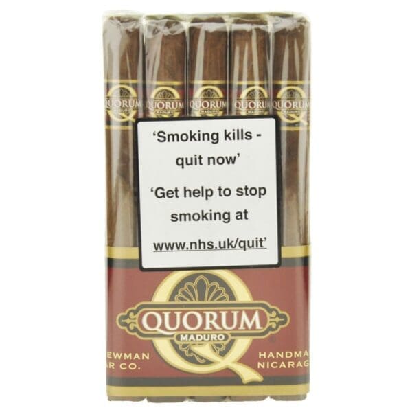 Quorum Maduro Churchill Cigar - Pack of 10