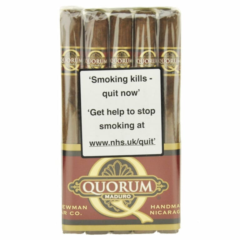 Quorum Maduro Churchill Cigar - Pack of 10