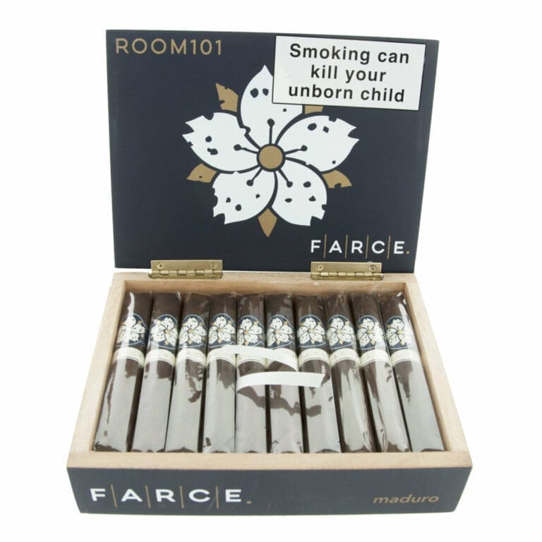Room 101 Farce Maduro Corona Papi Chulo Box of 20
