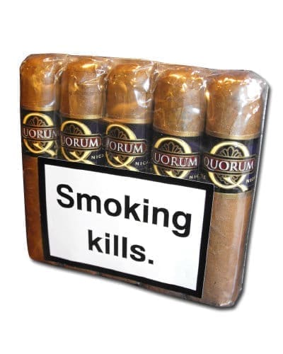 Quorum Short Robusto Cigar - Pack of 10