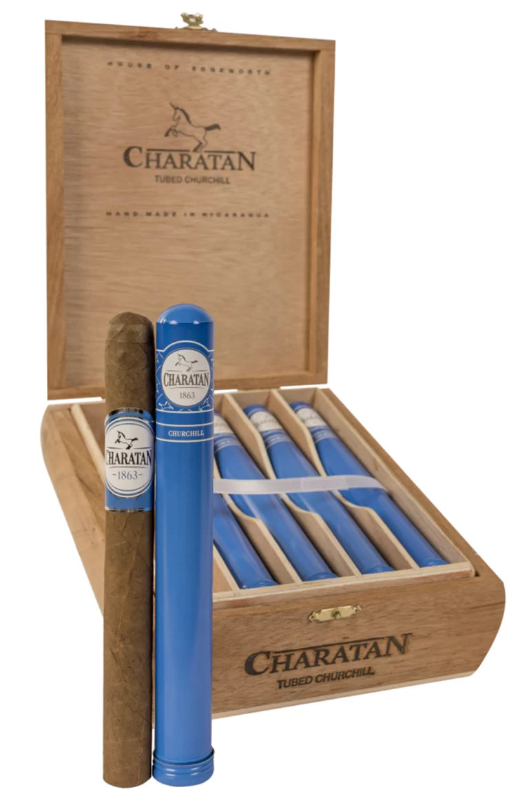 Charatan Churchill tubed cigars box of 10