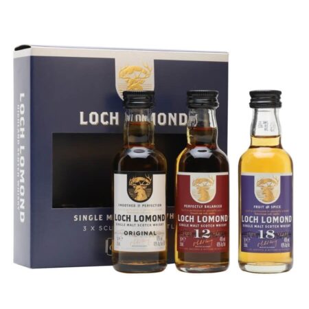 Loch Lomond Original, 12 Yr Old & 18 Yr Old Gift set