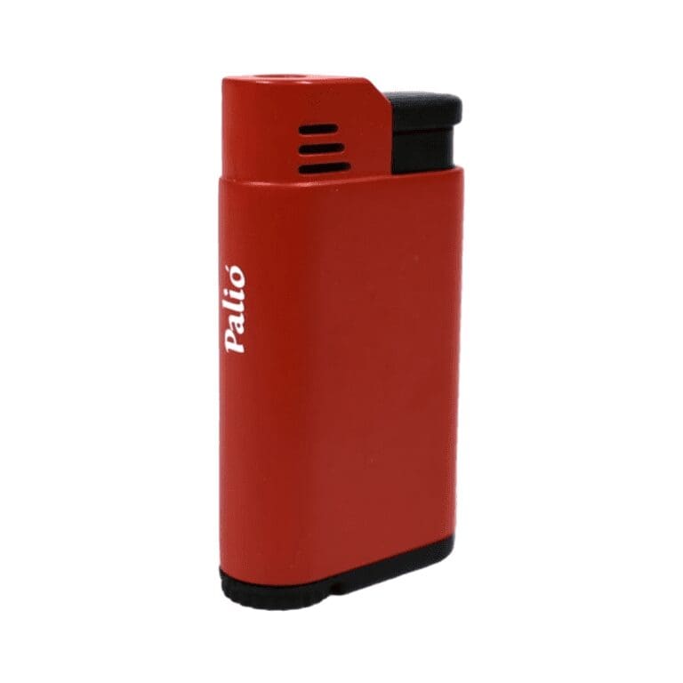Palio Torcia Single Jet Flame Cigar Lighter - Red