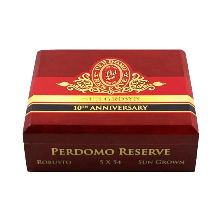 Perdomo 10th Anniversary Nicaraguan Sun Grown Robusto box of 25