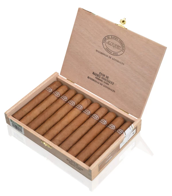 Rafael Gonzalez Coronas de Lonsdale-single cigar box