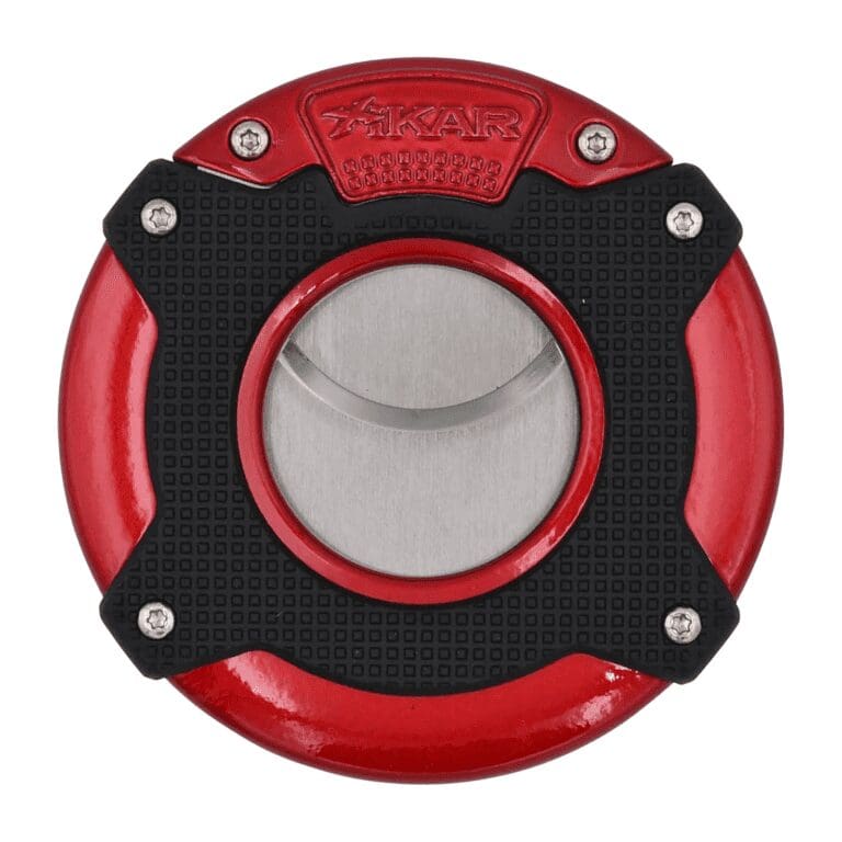 Xikar Enso double guillotine cigar cutter in Red