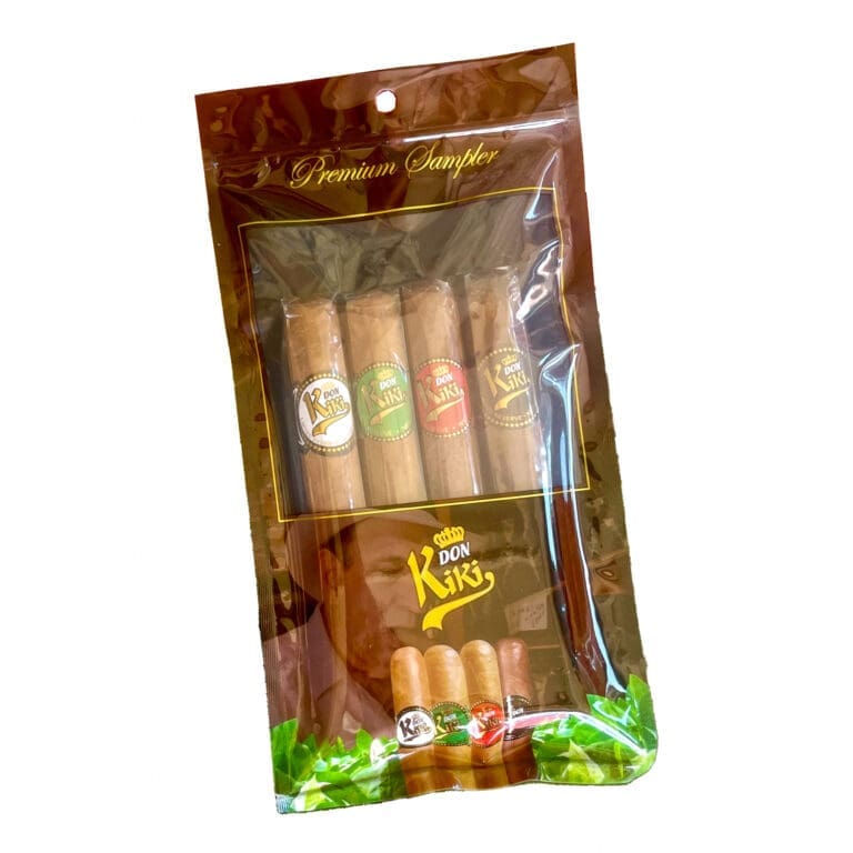 Don Kiki Robusto Sample Pack includes 4 cigars