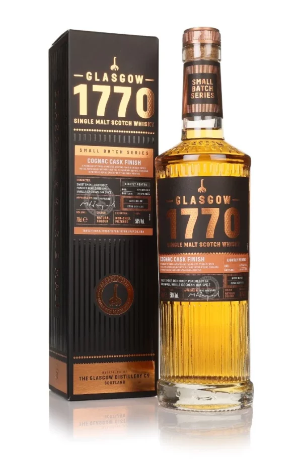 Glasgow Distillery 1770 Cognac Cask Finish Batch 2