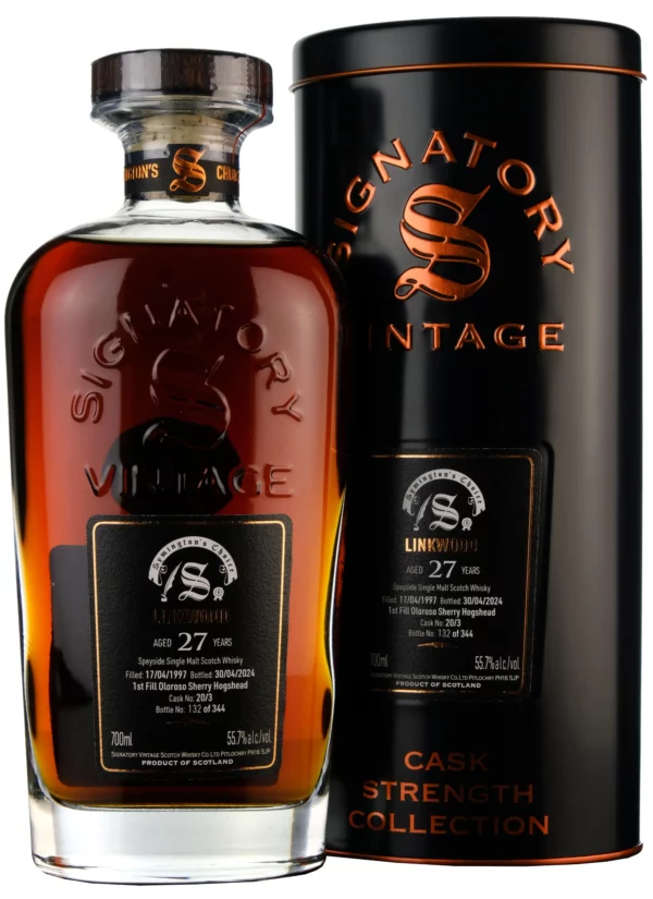 Linkwood 1997 27 year old Signatory Vintage Symington's Choice
