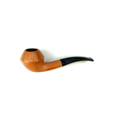 Sarome 22057 Beechwood pipe semi bent bulldog