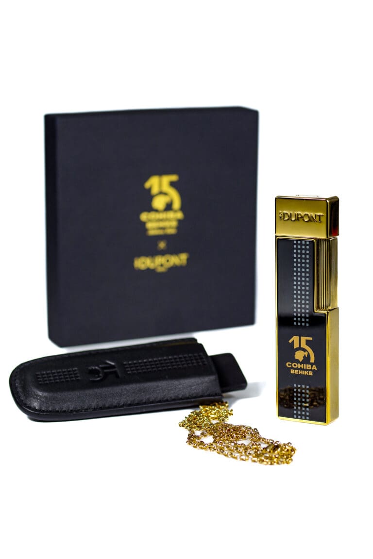 Behike 15th Anniversary ST Dupont Twiggy Lighter & Case