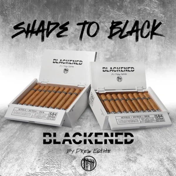 Drew Estate Blackened S84 Shade to Black Robusto Cigar Box