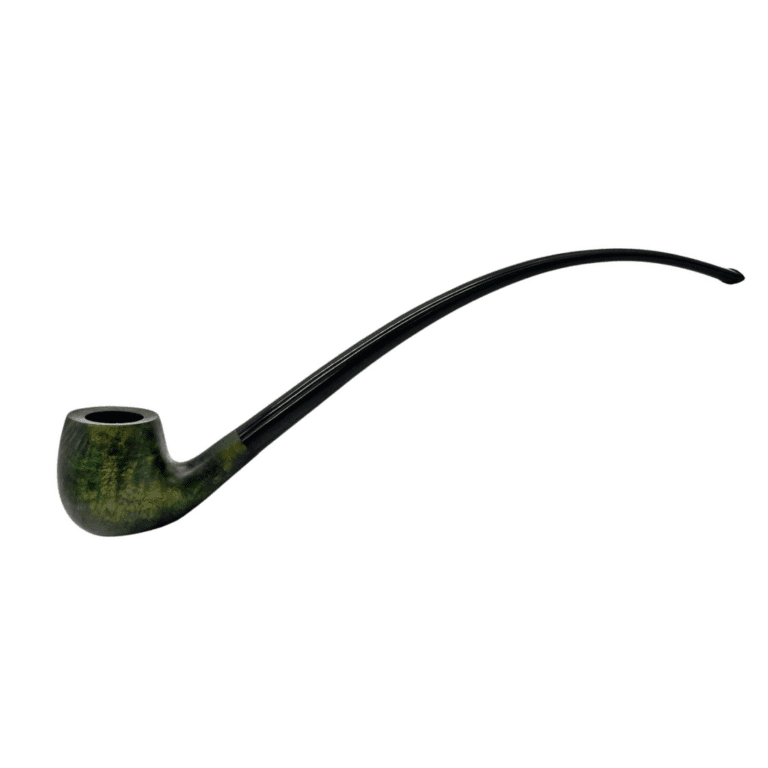 Green Churchwarden pipe 7341
