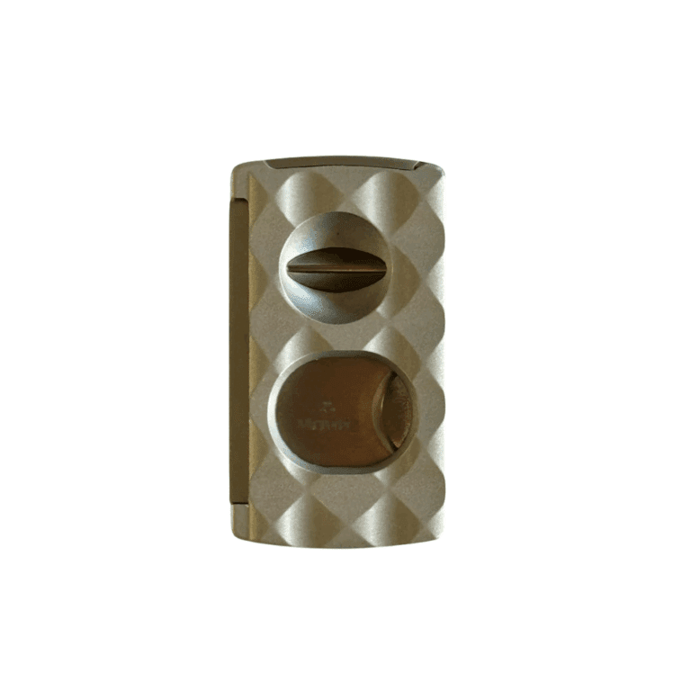Mantis Universal Faceted Cigar Cutter in Silver