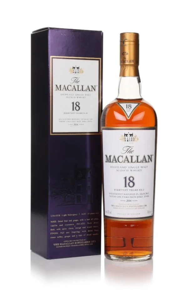 Macallan 18 year old 2016