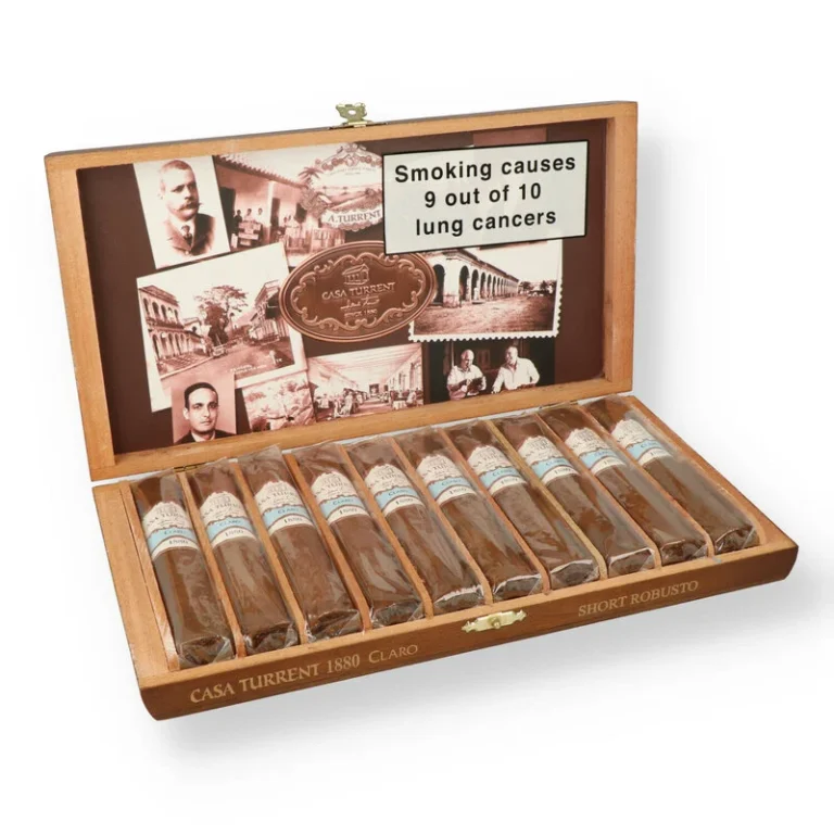 Casa Turrent 1880 Claro Short Robusto Box of 10