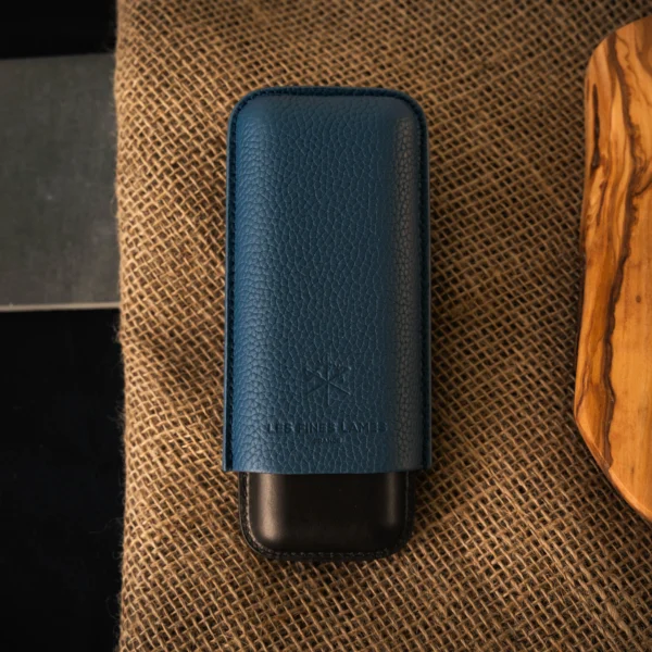 Les Fines Lames DUO Blue cigar Case