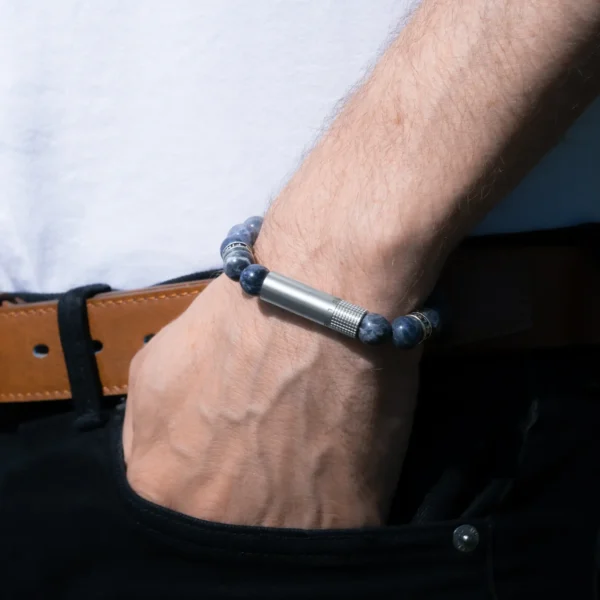 Les Fines Lames Azul Ring Punch Bracelet