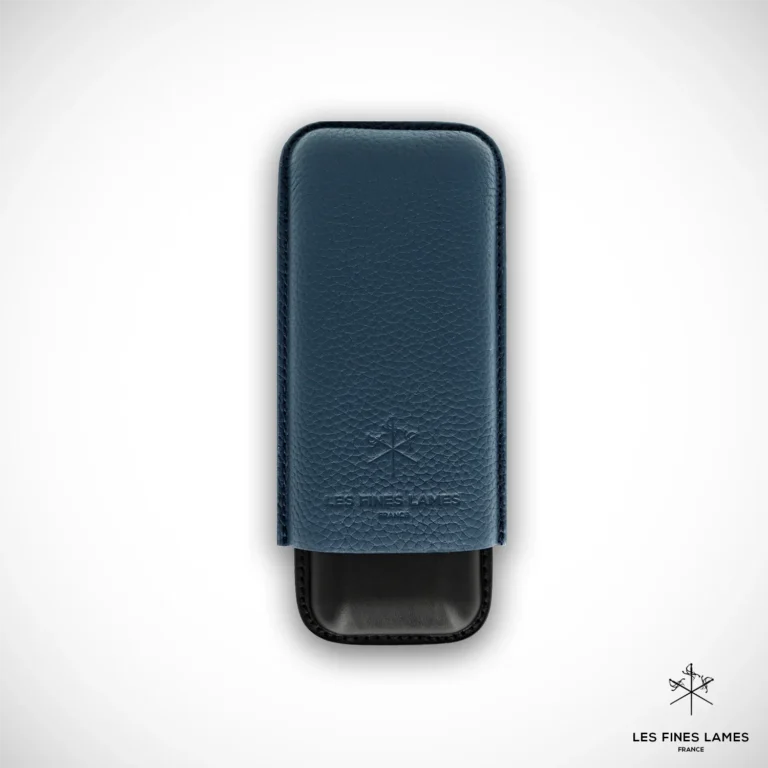 Les Fines Lames DUO Blue cigar Case