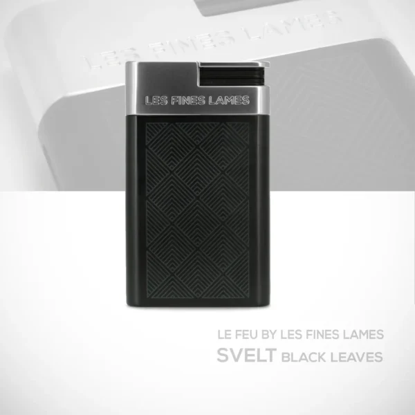 Les Fines Lames Le Feu Svelt Leaves Black Lighter