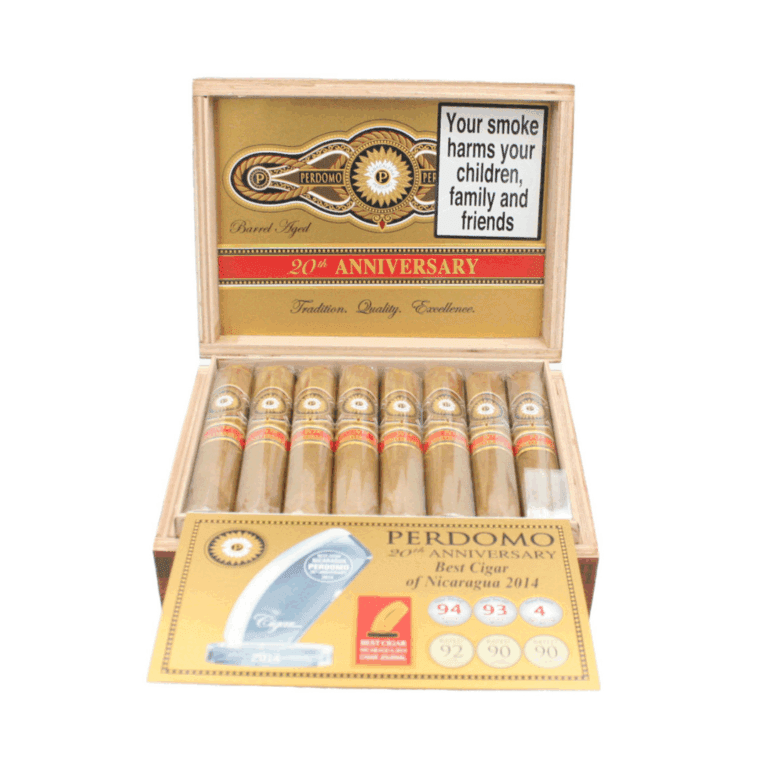 Perdomo 20th Anniversary Connecticut Robusto box of 24