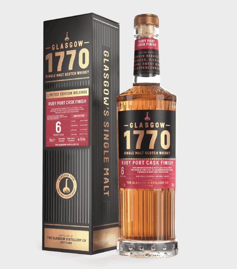 Glasgow 1770 Ruby Port Cask Finish