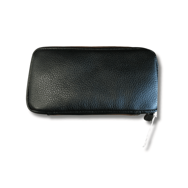 Artamis Black Leather Pipe Case