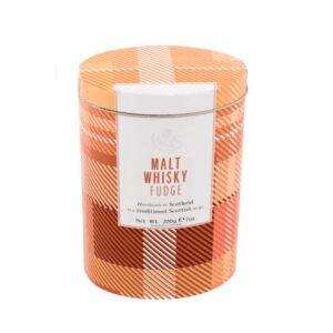 Malt Whisky Fudge Tartan Tin 200g