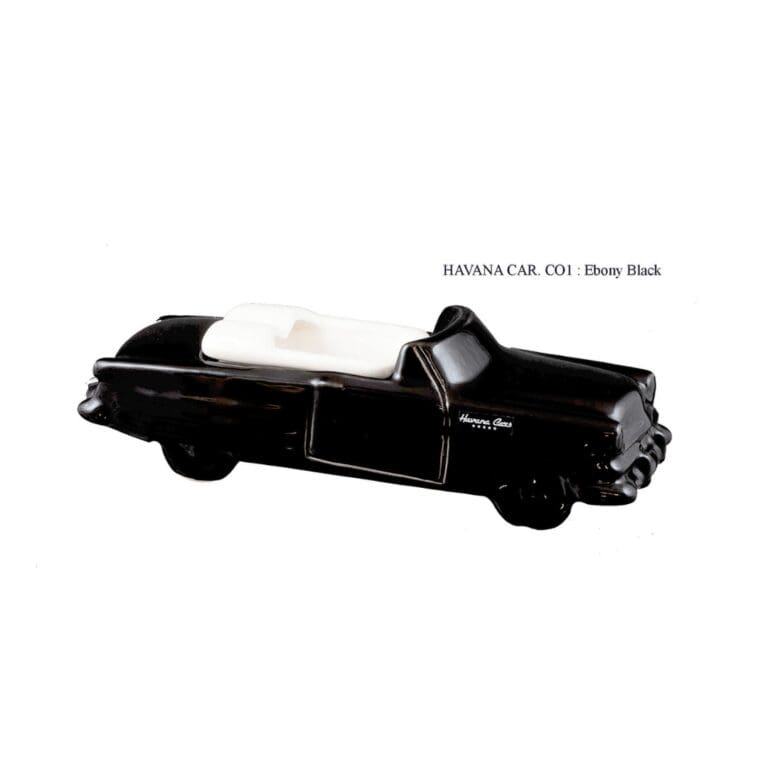 Havana Club Collection Ashtray - Havana Car Cigar Ashtray in Ebony Black